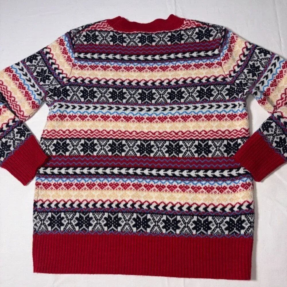 NWOT Me & Henry Kids' Christmas Holiday Winter Sweater Crew Neck Not Itchy! 6/7Y